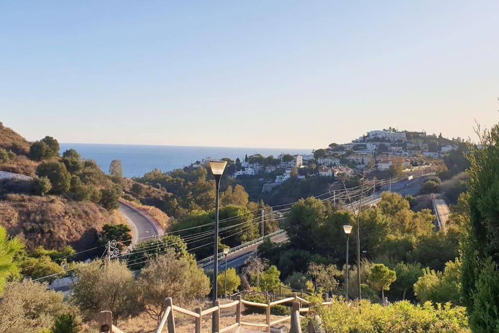 Ferienwohnung Luxury Penthouse With Sea&Mountain Views & Hot Tub - Tranquility & Rest Benalmádena Exterior foto